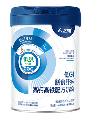中老年膳食纤维高钙高铁营养奶粉800g