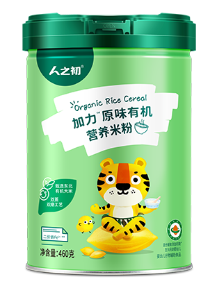 加力原味有机营养米粉460g